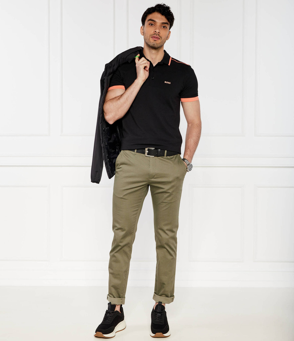 Поло Paddy BOSS GREEN - черный(50512995)