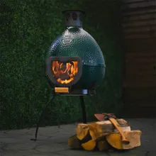 Садовый керамический камин Big Green Egg Chiminea
