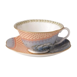 Wedgwood Чайная чашка с блюдцем Butterfly Blue 180 мл