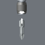Держатель-переходник Wera с 3/8" на 1/4", для бит 05042755001