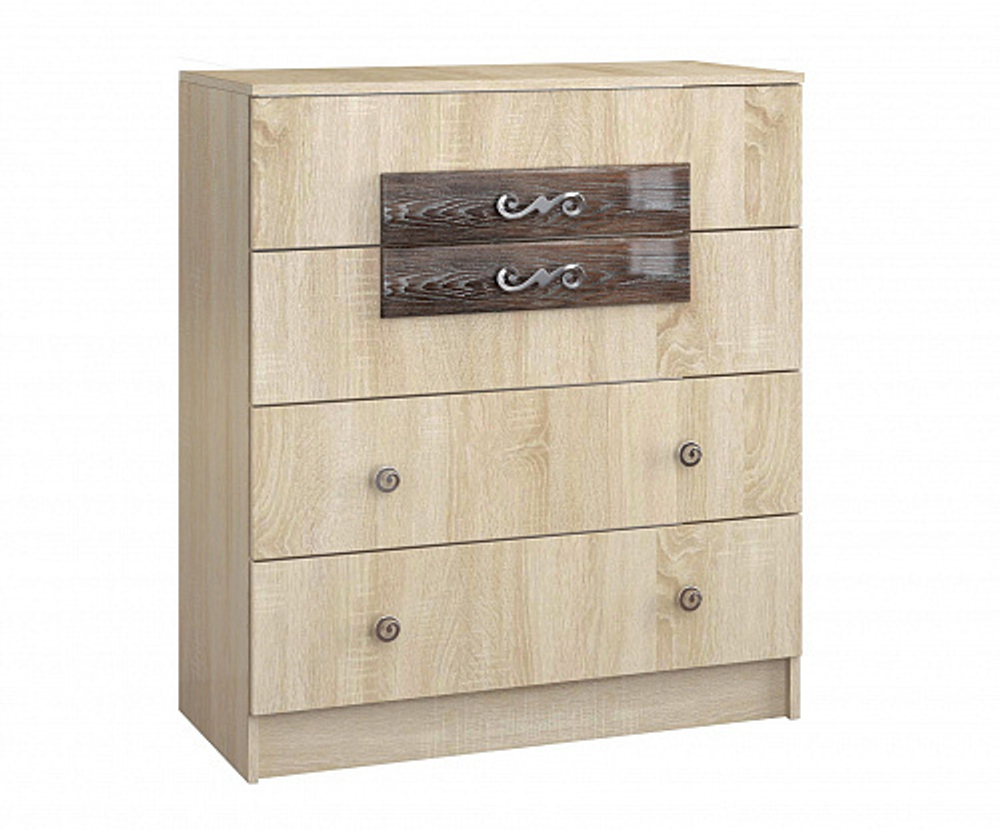Комод современный Мадлен, Дуб шале мореный
