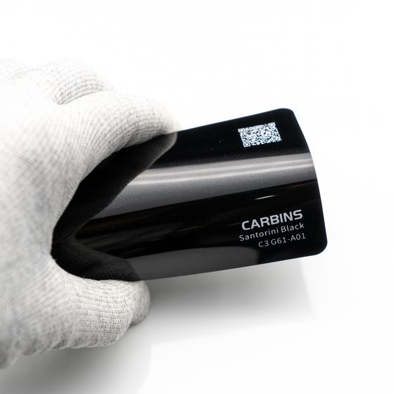 Веер образцов виниловой цветной пленки Carbins