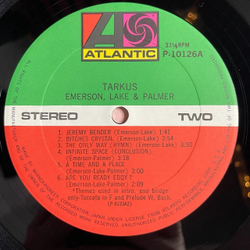 Винтажная виниловая пластинка LP Emerson, Lake and Palmer Tarkus (Japan 1976) (Obi) Eruption