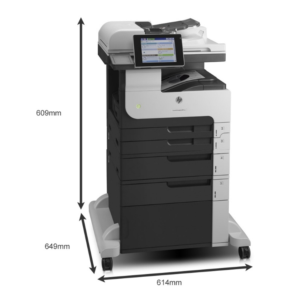 МФУ HP LaserJet Enterprise M725f, A3, 41 стр./мин, Ethernet