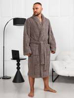 Халат мужской Идеал-3 Виотекс СЕРЫЙ