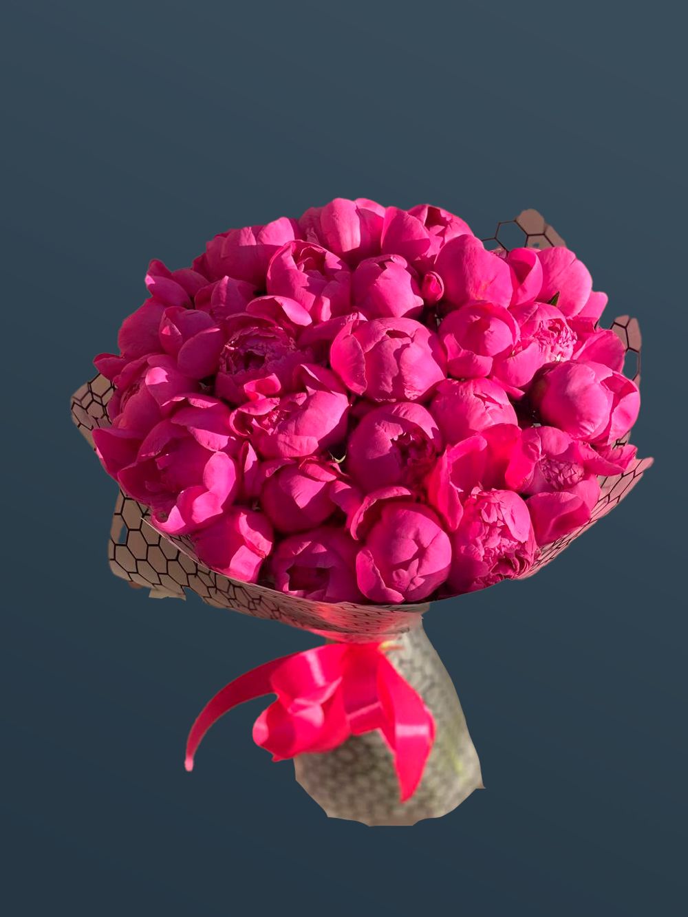 Пионы в фамеране