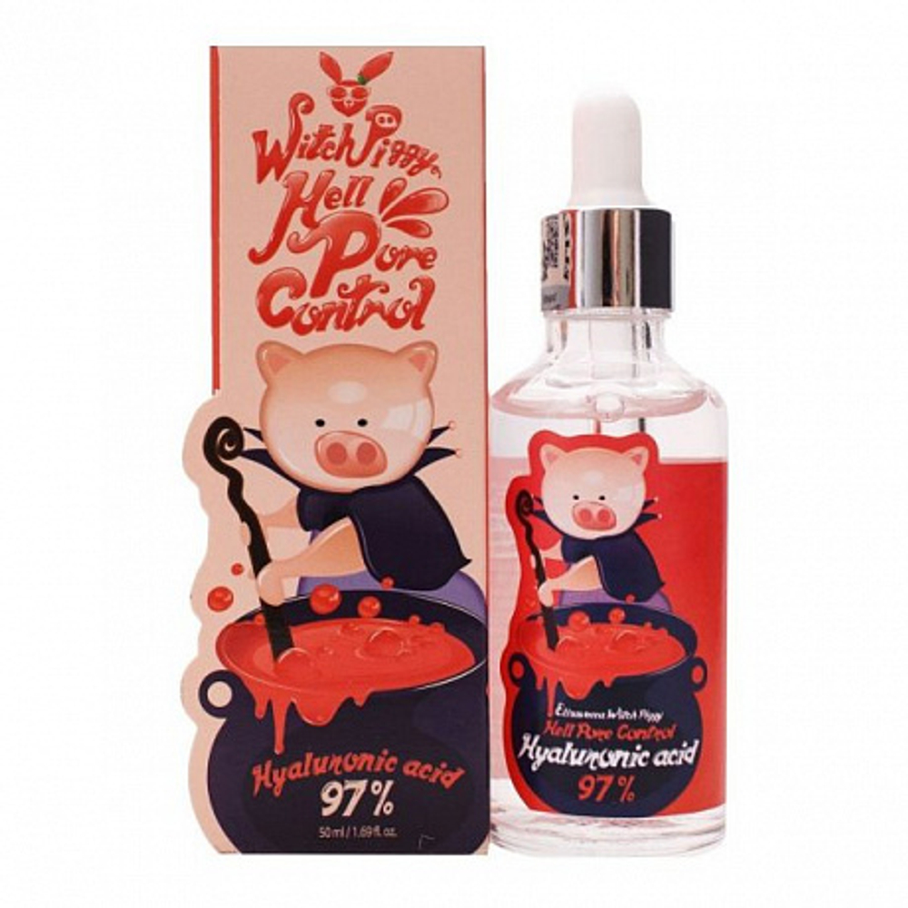 Elizavecca Witch Piggy Hell-Pore Control Hyaluronic Acid 97, 50ml - Сыворотка с гиалуроновой кислотой