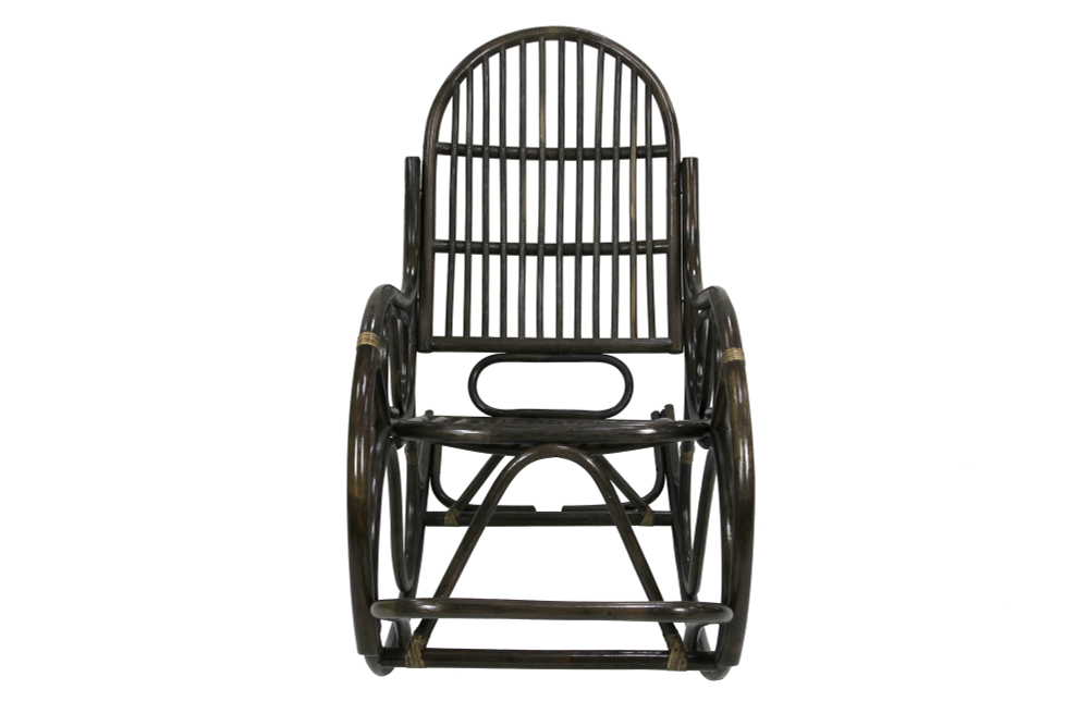 Кресло-качалка Garden story Маргонда (1кор.+мягк.эл.) каркас коричневый, сиденье коричневое)