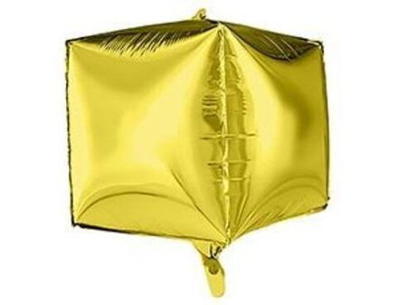 Р 3D КУБ 26" Б/РИС Металлик Gold