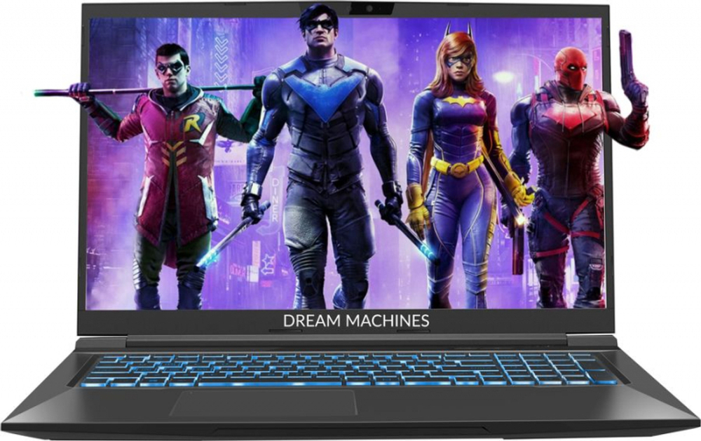 Ноутбук Dream Machines RT3070-15KZ30 black Ryzen 5-5600X/16G/1Tb SSD/15,6" FHD IPS 144Hz AG/NV RTX3070 8G/WiFi/BT/NoOS