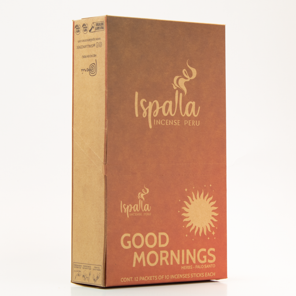 Благовония ISPALLA Palo Santo «Доброе утро»  (12 упаковок)