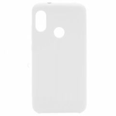 Силиконовый чехол Silicone Cover для Xiaomi Redmi Note 6 Pro (Белый)