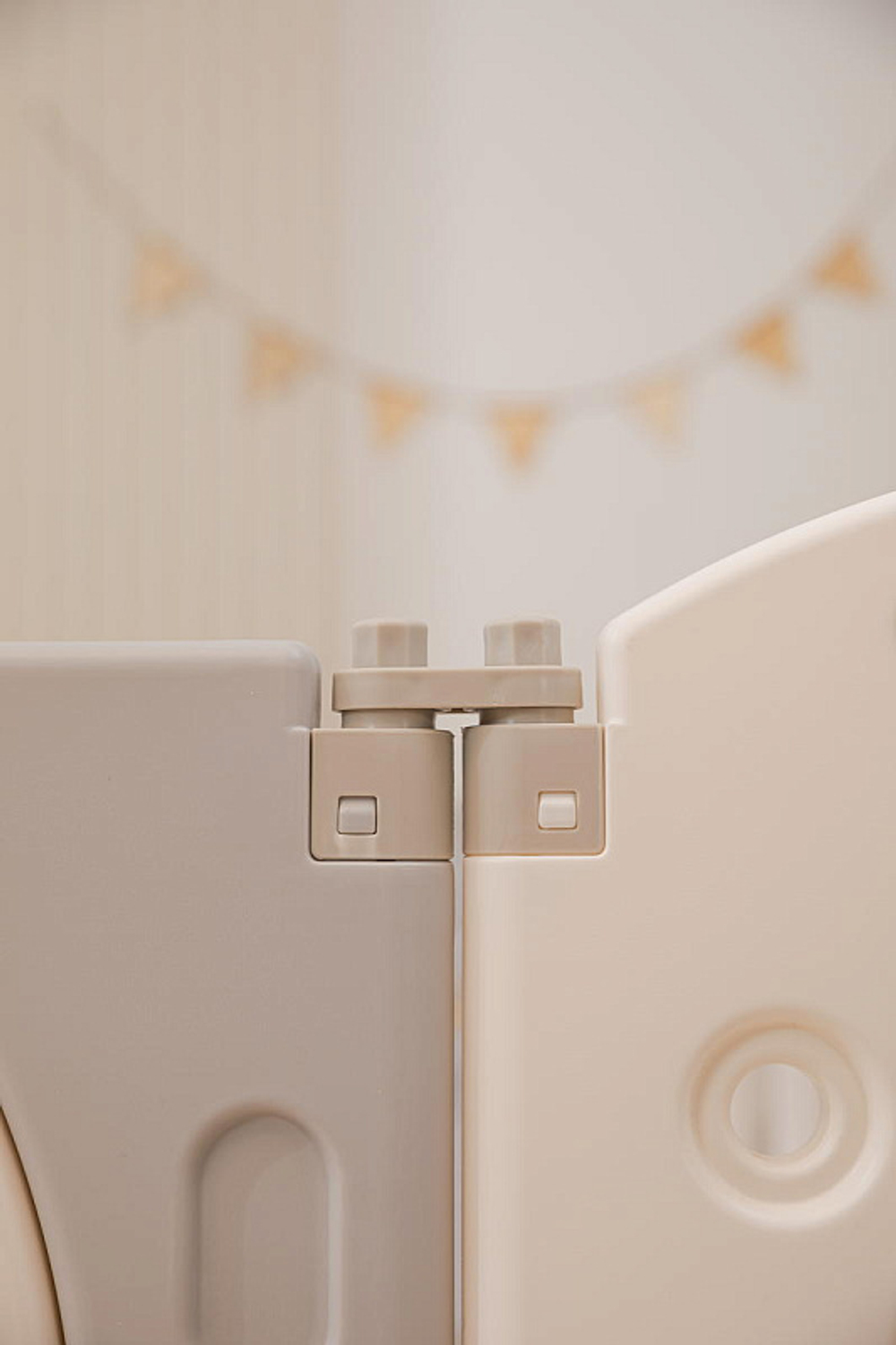 Манеж UNIX Kids DeLuxe Grey,180 x 200 см с игровыми аксессуарами