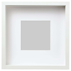 IKEA SANNAHED  (ИКЕА САННАХЕД)  -  Рамка, белая, 25x25 см