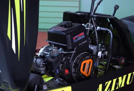 Мини-снегоход БУРЛАК Азимут-2 20 л.с.