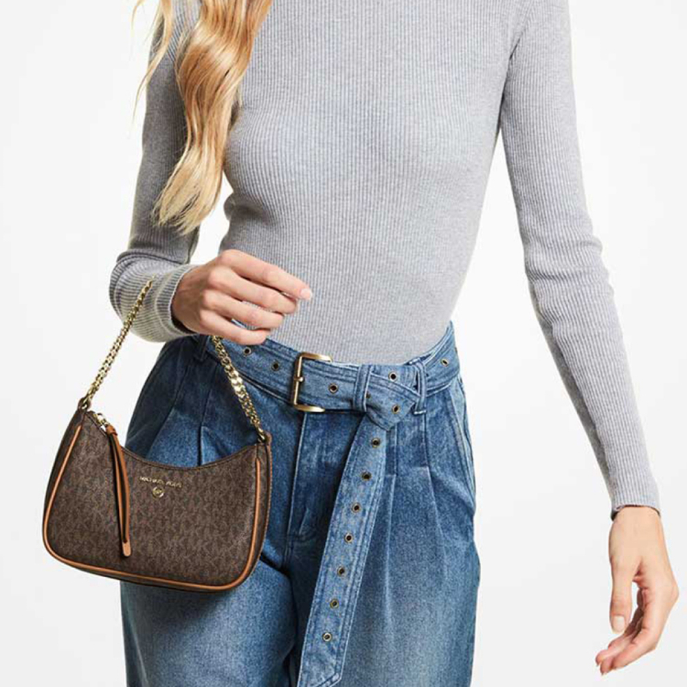 Сумка MICHAEL KORS MK Jet Set Charm, 32H1GT9C1B-BRN-ACORN