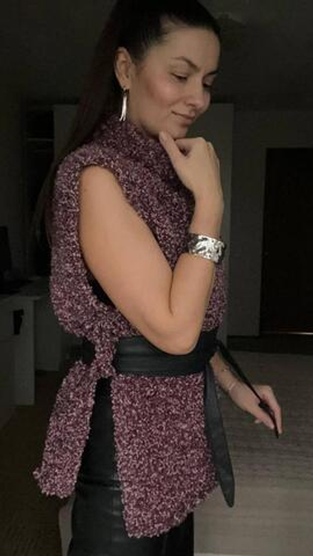 МК «Жилет BEZRUKAVKA», Автор — Марина Кадырова