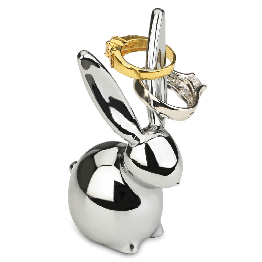 Подставка для колец zoola Кролик хром