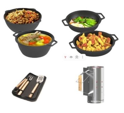 Аксессуары для грилей, мангалов и печей под казан