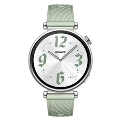Умные часы Huawei Watch GT 4 41mm, Зелёный/Зелёный фторэластомеровый ремешок (ARA-B19)