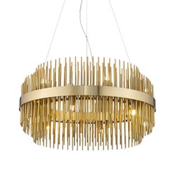 Люстра P68082-12 ant. brass