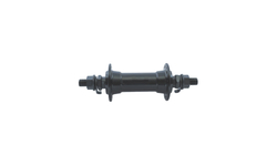 Втулка передняя WZ алюминий V-Brake гайки, 32H ось 3/8''х100x140мм, черная