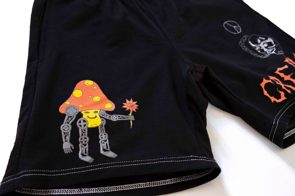 Шорты Creepy Clothing Мировые Черные