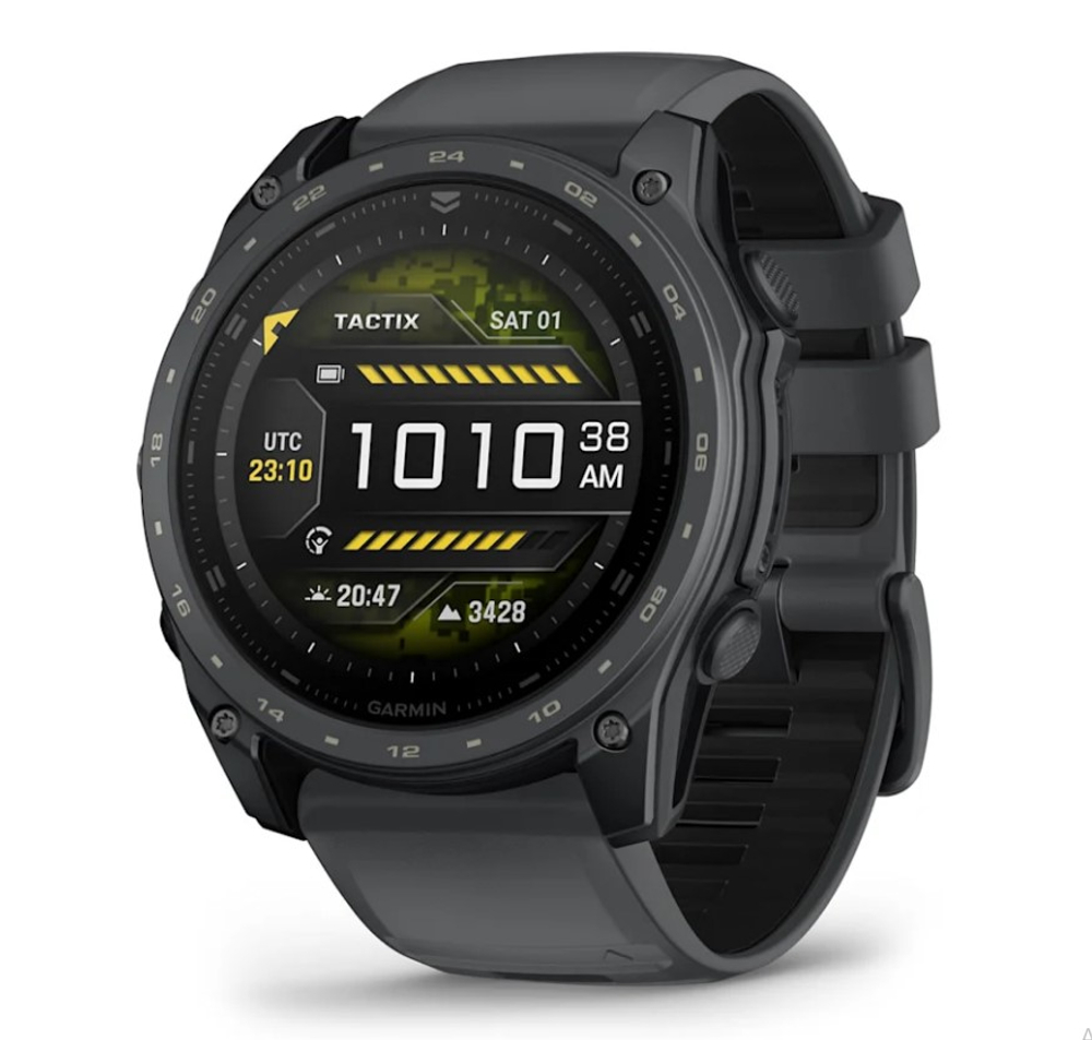 Тактические часы Garmin Tactix 8 – 51 mm, AMOLED, Cerakote Coating Includes Applied Ballistics Ultralight Solver and Slate Gray Cerakote Coating