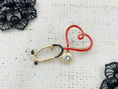 Брошь, р. 5х2,5 см