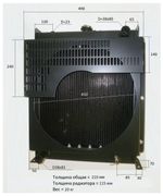 Радиатор охлаждения TDQ 15 4L/Radiator Assy
