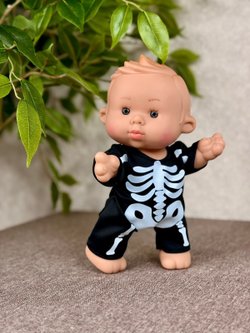 Пупс Marina and Pau 26 cм Nenote Halloween (2924A2)