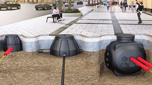 Колодец кабельный пластиковый ККТМ-2 для сетей связи, ВОЛС