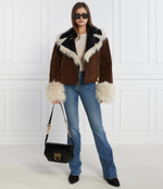 Кожаная сумка через плечо LOVE CLICK EXAGON CLASSIC Pinko - черный(100073 A17O)