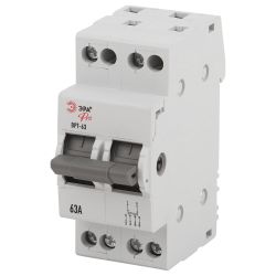Выключатель-разъединитель трехпозиционный ВРТ-63 ЭРА PRO VRT63-2-63 2Р 63А