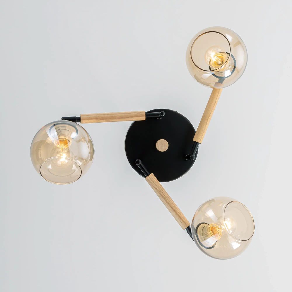 Citilux TIKA CL133131 Люстра поворотная Чёрная