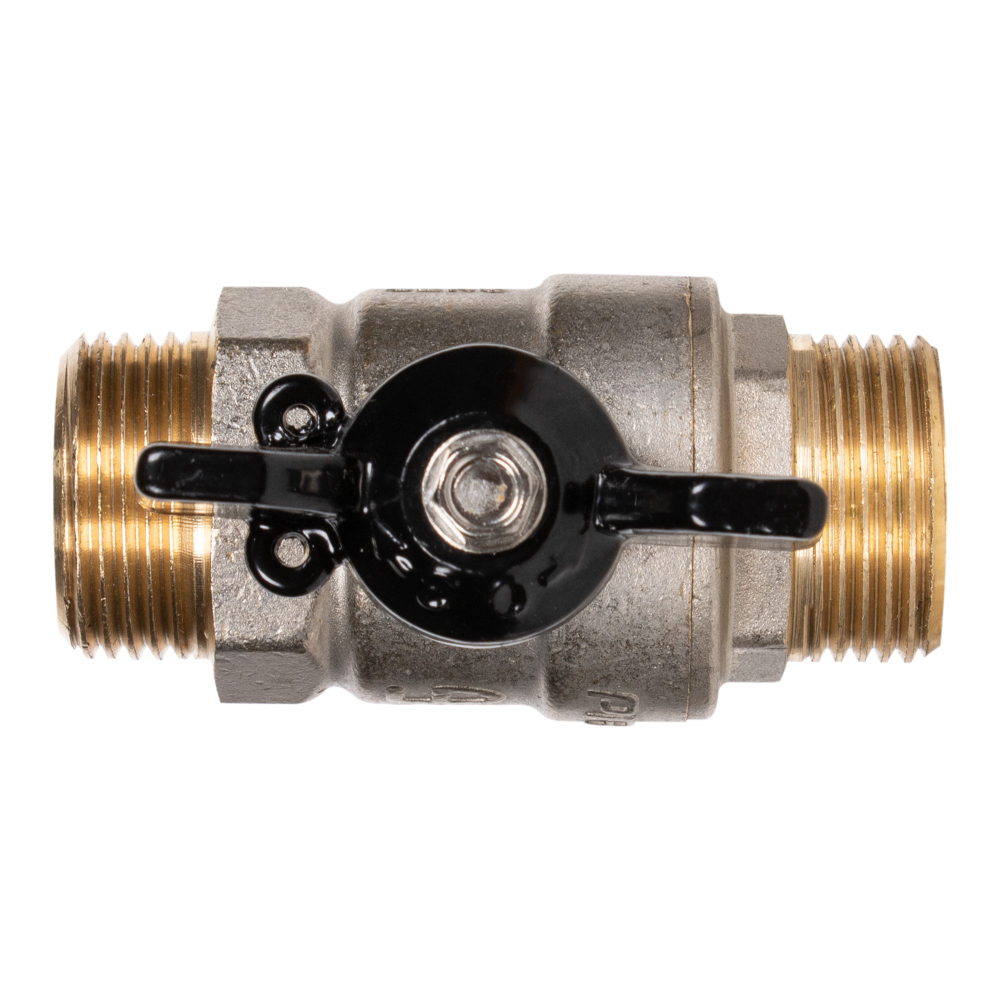 Кран шаровой латунный LD Pride 47.20.Н-Н.Б Ду 20 Ру 40 нр-нр, (бабочка)