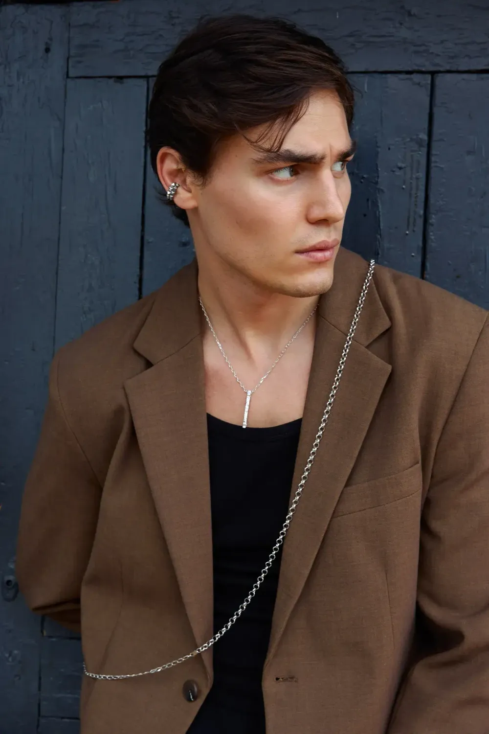 Колье с бруском Art