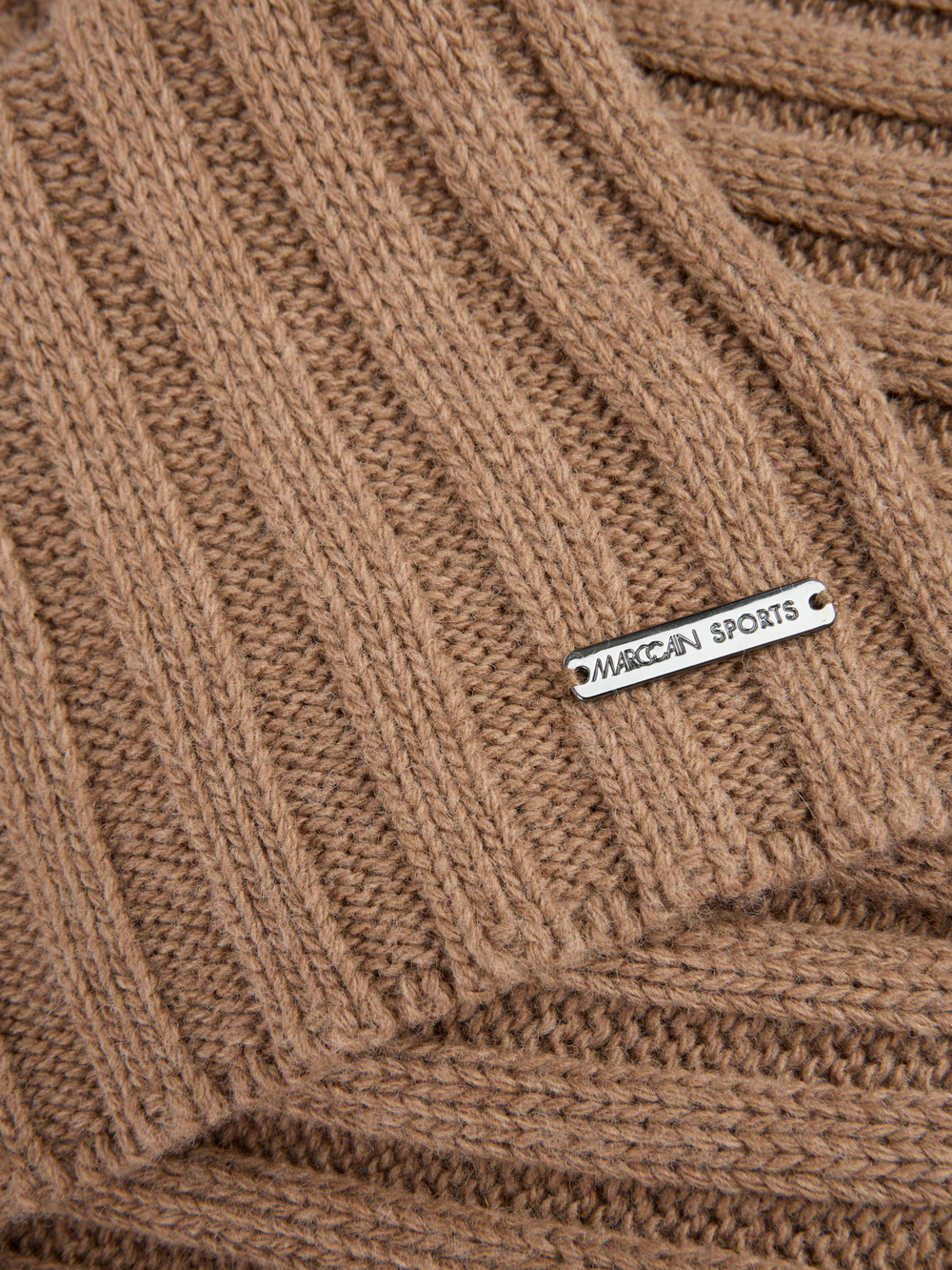 Шарф с шерстью и кашемиром