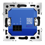 Выключатель встраиваемый VOLTUM S70 карточный 16А, (белый матовый)
