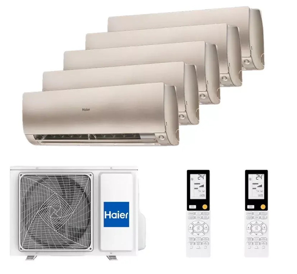 Мульти сплит система Haier на 5 комнат (25+25+25+25+25 кв.м) FLEXIS
