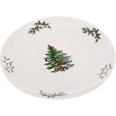 Тарелка керамическая «Ёлочка» 27*2,7см