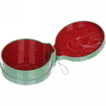 Банка жестяная 200мл 11,2*12,2*4см «Милый Дед Мороз» двухсторонняя