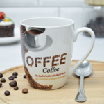 Кружка 400 мл керамическая, 4 дизайна, NNAC-3447