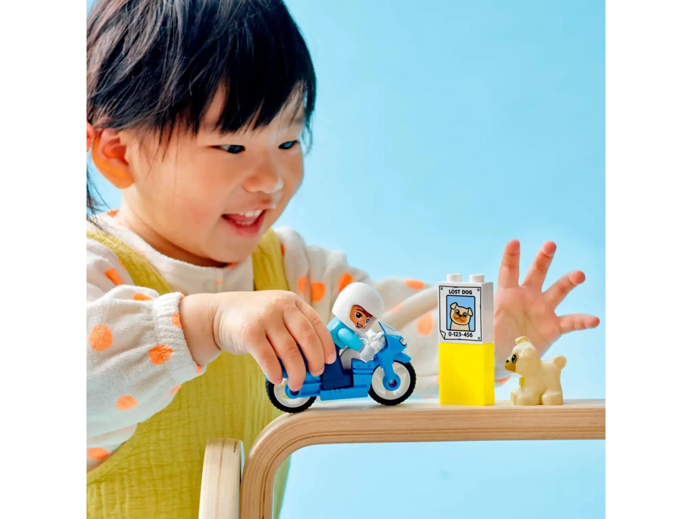 Конструктор LEGO Duplo 10967 Полицейский мотоцикл
