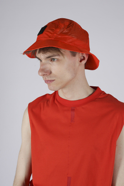 A-COLD-WALL TECH STORAGE BUCKET ORANGE HAT