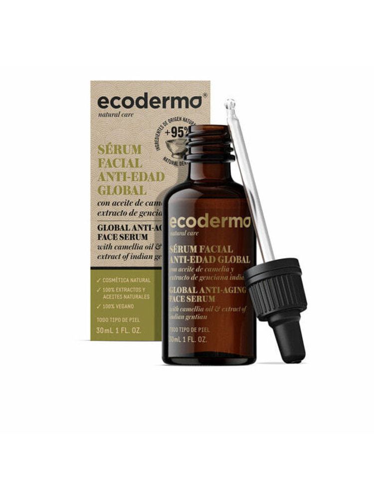 Сыворотки, ампулы и масла Сыворотка для лица Ecoderma Антивозрастной 30 ml