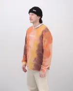 Толстовка Anteater Hoodlong Tie Dye Оранжевая