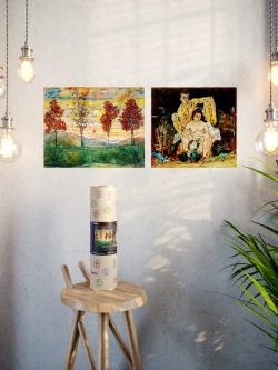 Картины-наклейки на стену для декора интерьерные №280