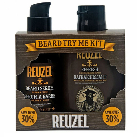 Reuzel Beard Try Me Kit - Набор для ухода за бородой (Кондиционер 100 мл + масло 50 мл)