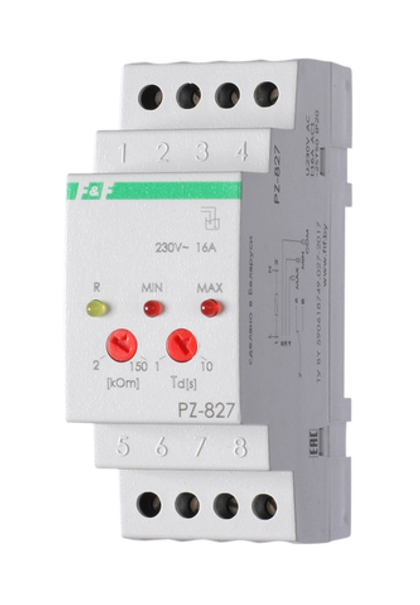 Реле контроля уровня жидкости PZ-827 16А (датчик в комплекте PZ2)